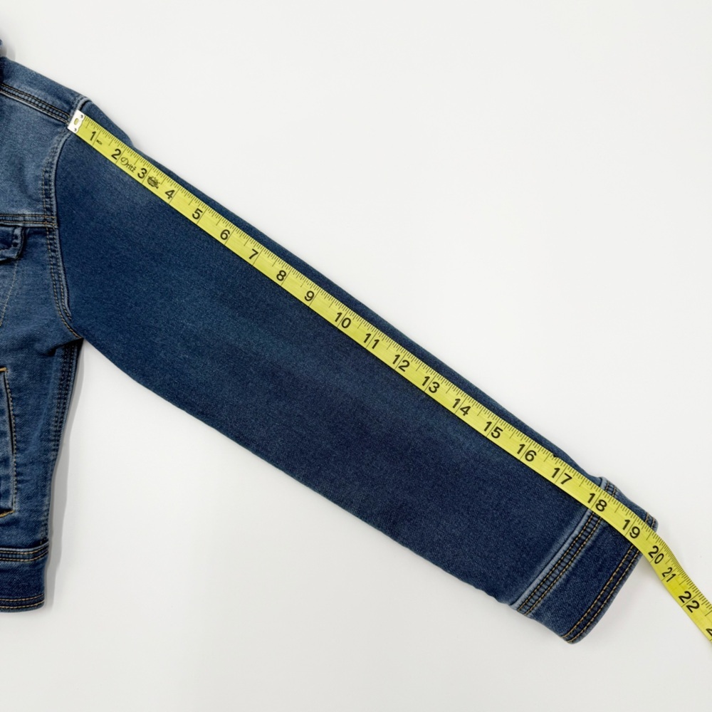 Cat & Jack Girl’s Denim Jacket Blue Size: 7/8 Spring Layering - Picture 7 of 7